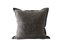 Housse de coussin Theo 50x50 cm Noir