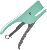 Pincello Kantoor nietmachine/niettang - metaal - 14 cm - mintgroen