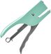 Pincello Kantoor nietmachine/niettang - metaal - 14 cm - mintgroen