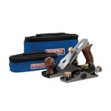 Faithfull nr. 4 & nr. 6012 Schaafset met canvas opbergtassen – Precisiegefreesde gietijzeren handschaven voor gladmaken, afwerken, kopshoutbewerking en algemene houtbewerking