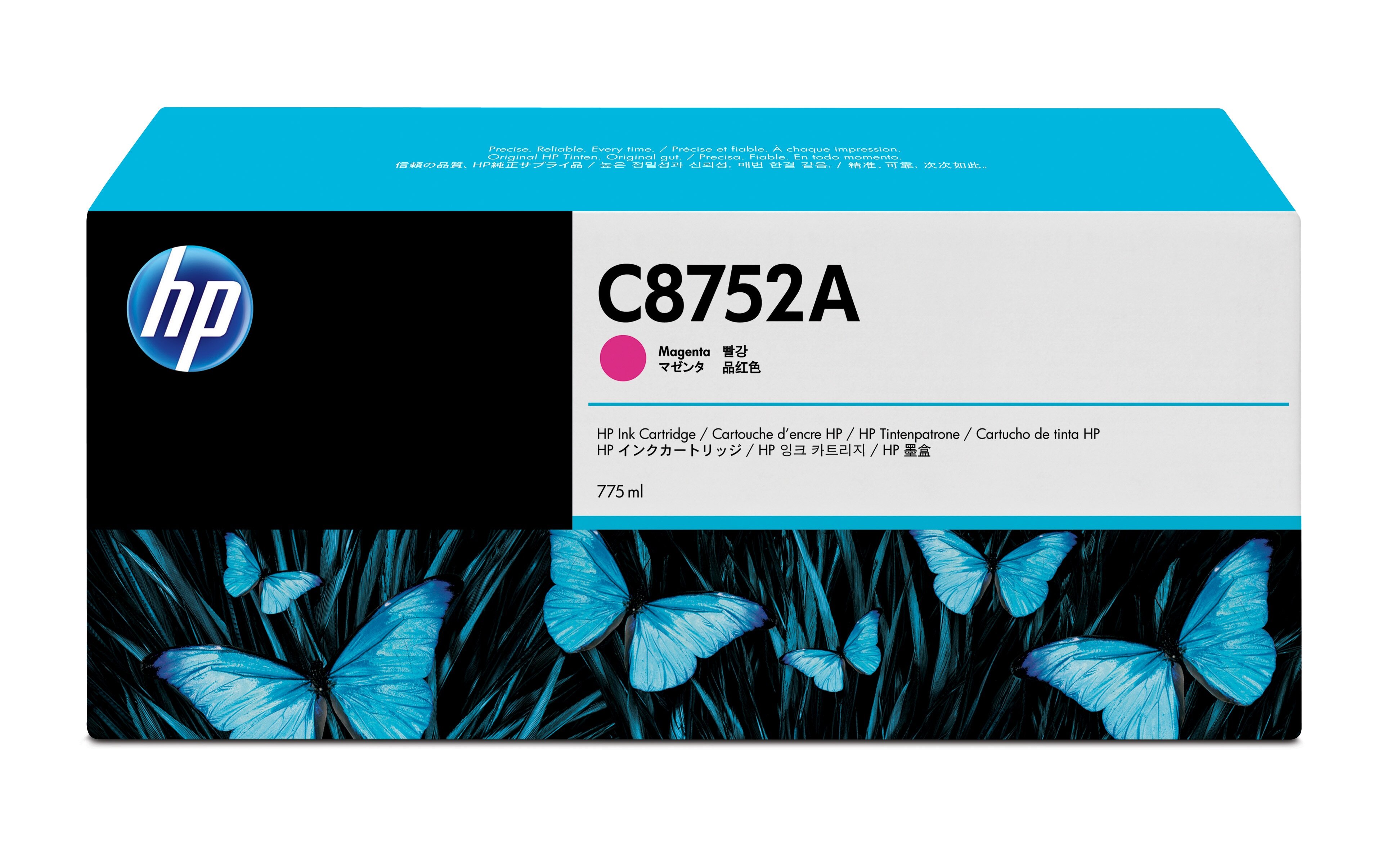 HP C8752A Magenta Original Ink Cartridge single pack / magenta
