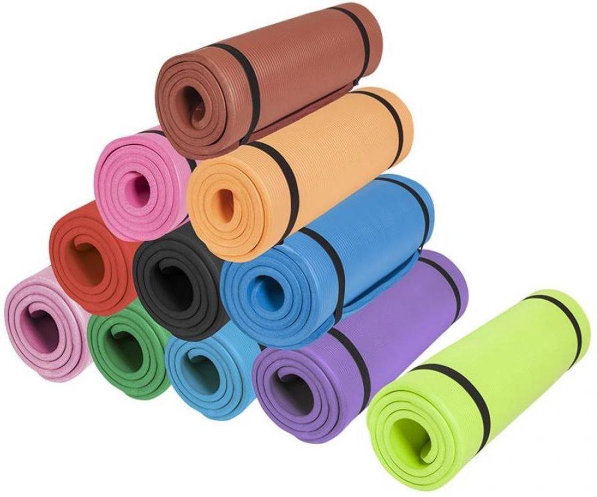 Gorilla Sports Yogamat Deluxe - grijs