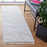 Safavieh Vloerkleed Elena Wit Katoen Klassiek Rechthoekig 69x183 cm
