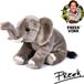 BRESSER Freek Vonk x BRESSER - Peluche - Amara l'Éléphant - Rempli de Matériaux Recyclés