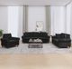 Maison Exclusive - Ensemble de canapés 3 pièces avec coussins en velours noir