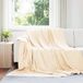 vidaXL - Dekentjes - Crèmekleurig - 270 x 240 cm - Fleece
