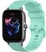 Strap-it Amazfit GTS 3 Luxe Siliconen bandje - Aqua