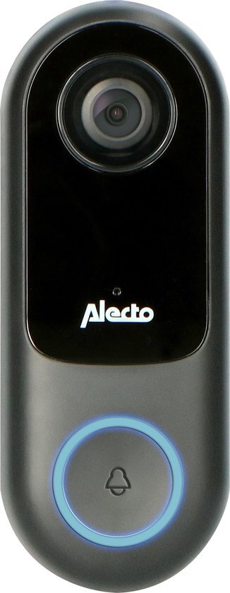 Alecto Smart WiFi Doorbell with Camera White