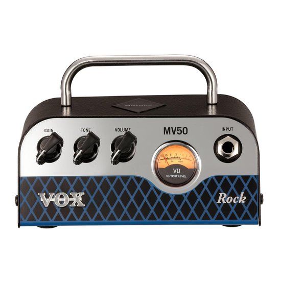 Vox MV50 Rock gitaarversterker top - 4959112167544