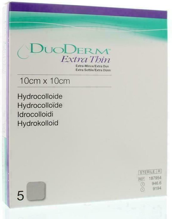 duoderm Extra thin 10 x 10 cm 5st