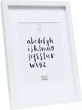 Deknudt Frames fotolijst - wit met passe-partout - 15x20 cm / 20x30 cm