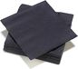 LE NAPPAGE ARTS DE LA TABLE 40 servetten van watten, 40 x 40 cm, 3-laags, zwart, FSC