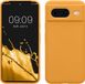 kwmobile telefoonhoesje geschikt voor Google Pixel 8 - Hoesje met siliconen coating - Smartphone case in mango