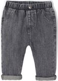 Vertbaudet Basics denim jeans voor baby's met elastische tailleband en zakken