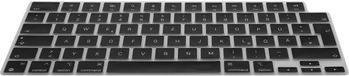 kwmobile Keyboard Cover Compatible with Apple Macbook Air 13.6 M3 2024 A3113 - German QWERTZ Layout Keyboard Cover Silicone Skin