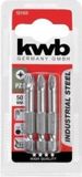 KWB Schroefbit - PZ 3 - Pozidriv - 50 mm - 3 Stuks