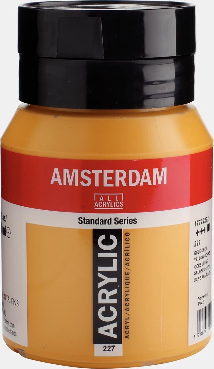 Amsterdam Standard Acrylverf 500ml 227 Gele Oker