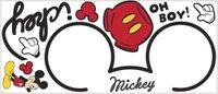 RoomMates Muurstickers Mickey Mouse Vinyl 11 Stuks
