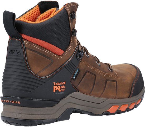 Timberland Pro Hypercharge S3 Werkschoenen - Bruin/Oranje - Maat 41