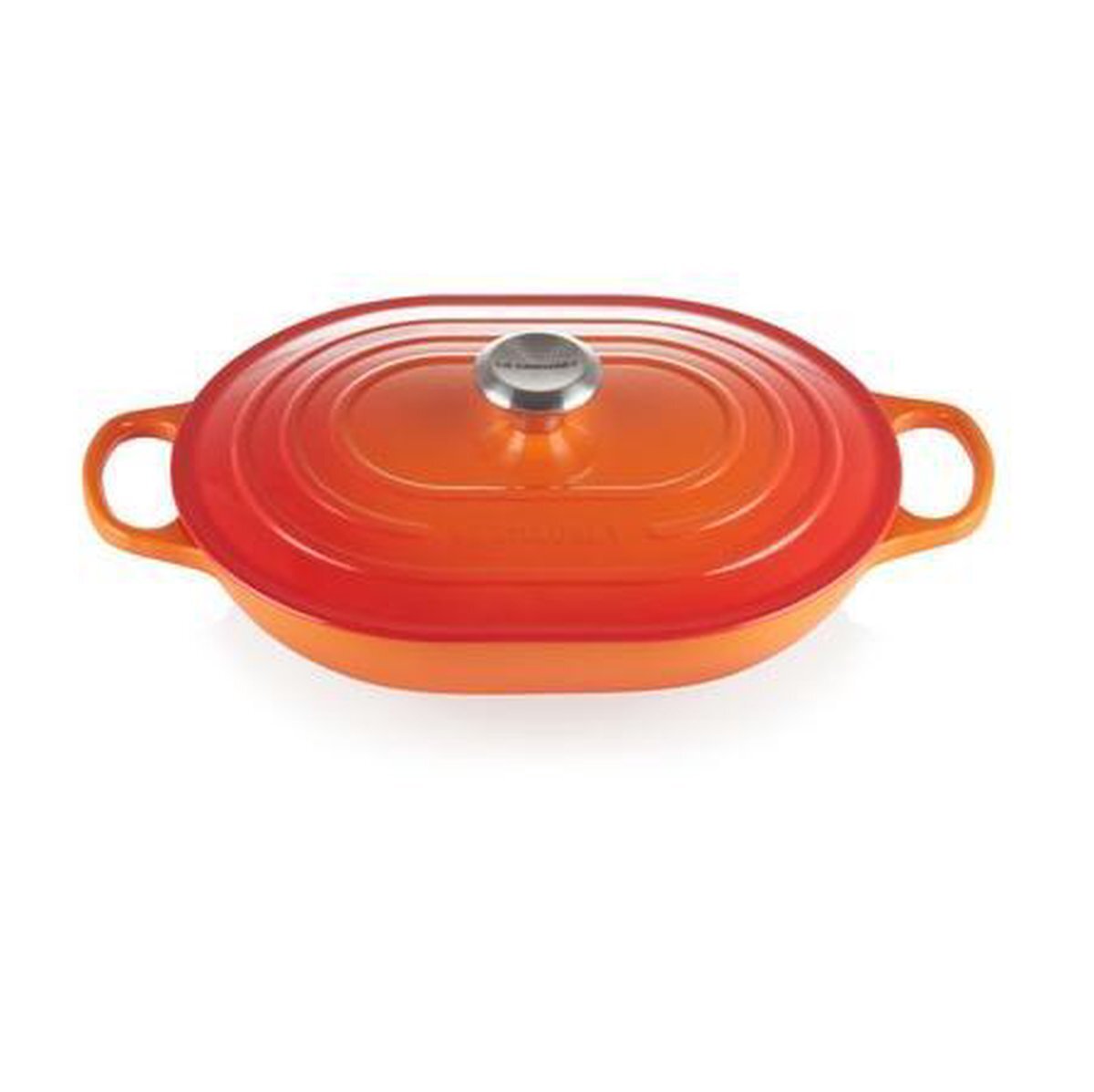 Le Creuset Braadpan Oblong 3,4L - 31cm Oranjerood