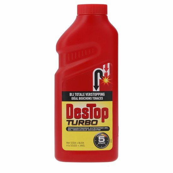 Destop Turbo Gel - 500 ml - Ontstopper