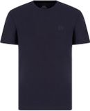 Armani Exchange Cotton Crew Neck TShirt - Blue T-Shirts