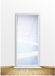 Anders Soleil d'Ocre Dolly Vitrage Gordijnroede Polyester Wit 70x200 cm