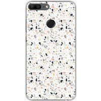 Huawei Honor 9 Lite Terrazzo color bedrukt siliconen hoesje