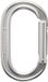 Black Diamond Oval Keylock Karabijnhaak Zilver