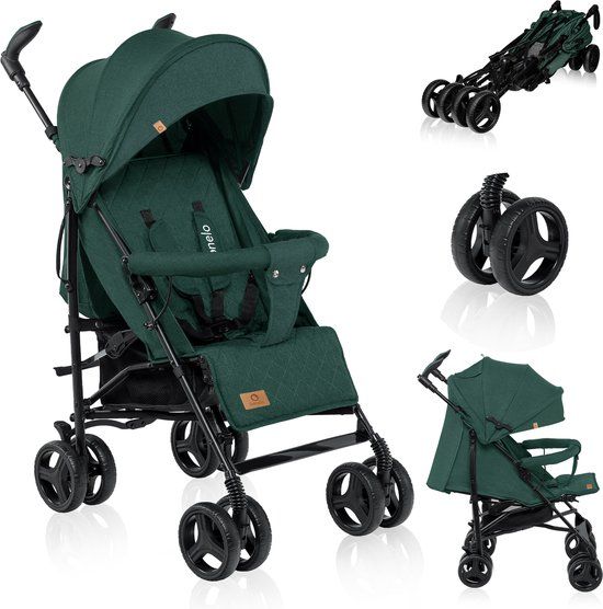 Lionelo Irma Buggy - Green - Lightweight - Up to 15 kg - 6 Months - 5 Years