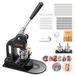 VEVOR Machine à boutons 32 mm Badgemaker set de 500 accessoires, noir