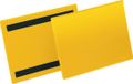 Durable identificatiezakje, geel/transparant, 148 x 210 mm, 50 stuks