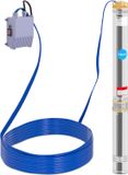 Hillvert Dompelpomp - 6.000 L/h - 1.100 W - Onderwaterpomp - 23 m Snoer - Voor vervuild water