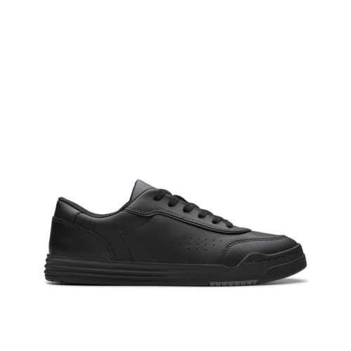 Clarks Urban Solo O Childrens Black Leather, 3.5