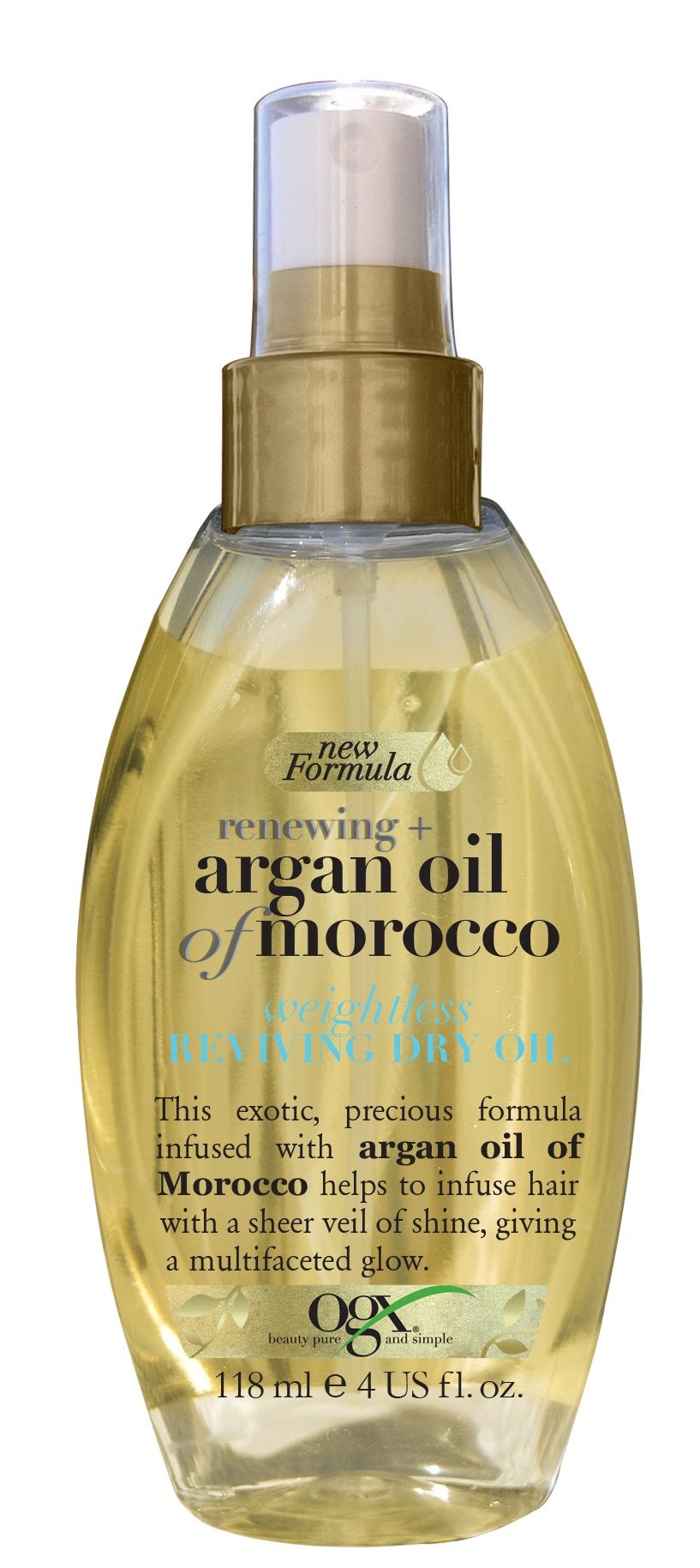 OGX Renewing Moroccan Argan Oil Weightless Reviving Dry Oil - 118ml