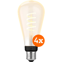 Philips Hue Filament White Ambiance Edison XL 4-pack