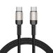 Tech-Protect USB-kabel 2 m USB C 3 x USB C 480 Gbit/s 100 W Titanium