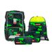 Step by Step schooltas Giant Schulranzen-Set 5-delig Black Cat Chiko donkergroen