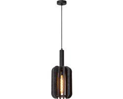 Lucide RAFAL Hanglamp - Ø 20 cm - Grijs - E27 - Met Dimfunctie