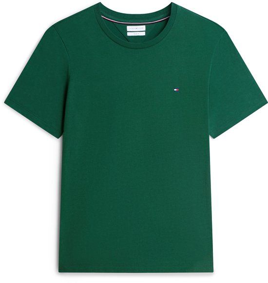 Tommy Hilfiger ESSENTIAL REG FIT SOLID TE MW0MW39995 Heren T-shirt L Groen