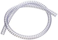 Motoforce Transparante radiatorslang met stalen spiraal D: 12 x 18 mm, 1 meter voor Piaggio-motor
