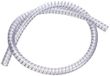 Motoforce Transparante radiatorslang met stalen spiraal D: 12 x 18 mm, 1 meter voor Piaggio-motor