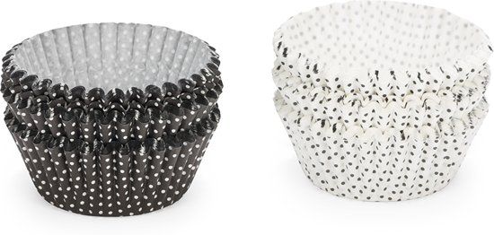 Patisse Papieren cupcake vormpjes 200 stuks Ø 5 cm