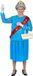 Widmann - Koning Prins & Adel Kostuum - The Queen Koningin Van Engeland Elizabeth - Blauw - XL - Mannen