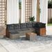 Maison Exclusive - Salon de jardin 8 pièces avec coussins gris en polyrotin