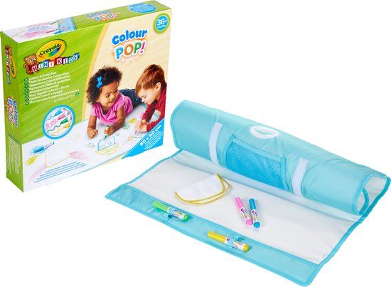 Crayola Mini Kids Hobbypakket - Afwasbare Kleurmat Voor Kinderen - Multicolor