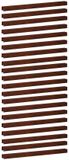vidaXL Afdekprofiel voor tuinafboording 20 st 100 x 6 x 5 cm