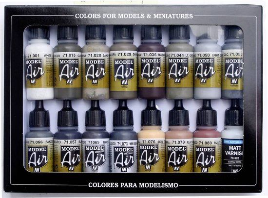 Vallejo 71.194 Modelspoor Mengkleur - Diverse Kleuren