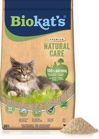 Biokat's Natural Care - Kattenbakvulling - 30 L - Klontvormend - Zonder geur