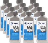 AllSpares 12x Universele Vloeibare Ontkalker (250ml) voor Philips / Saeco CA6700